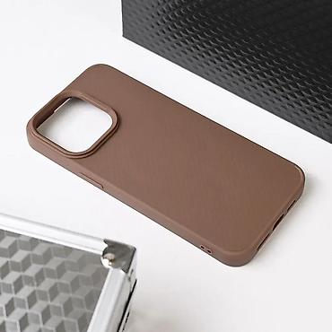 Maske i futrole za telefone: Maska Magsafe Kevlar za iPhone 14 Pro Max 6.7 braon. Kataloški broj — 9