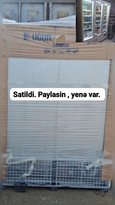 ugur donduruculari: Soyuducu vitrin Türkiyənin Uğur firmasının məhsuludur .həm südlük — 1
