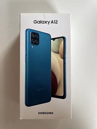 Samsung Galaxy A12, Б/у, 64 ГБ, цвет - Синий, 2 SIM at lalafo.kg Samsung Galaxy A12, Б/у, 64 ГБ, цвет - Синий, 2 SIM