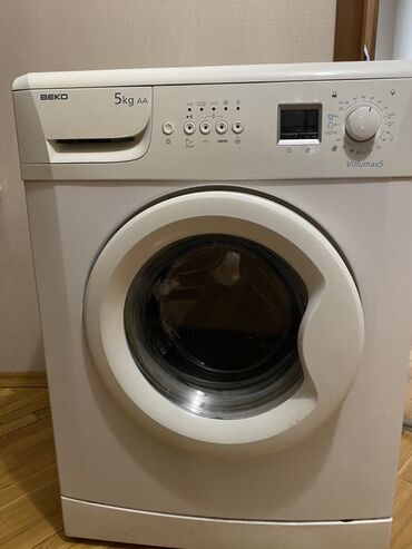 Paltaryuyan maşınlar: Paltaryuyan maşın Beko, 5 kq, İşlənmiş, Avtomat, Qurutmasız, Kredit yoxdur