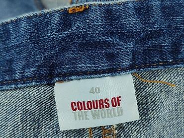 niebieski: Colours of the World, Spódnica damska, rozmiar L — 4