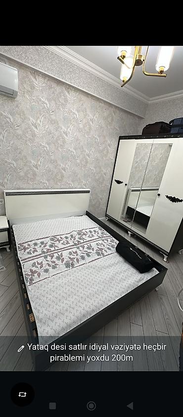 Mebel: İkinəfərlik çarpayı, 2 tumba, İşlənmiş — 1