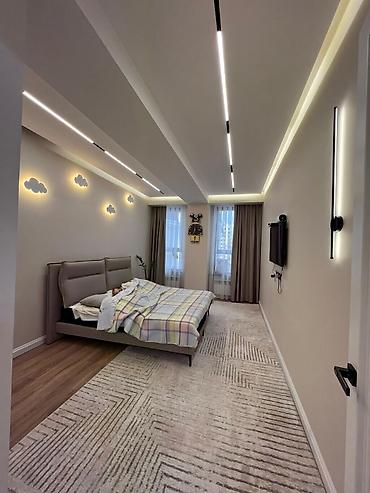 Продажа квартир: 3 комнаты, 131 м², Асанбай мкр Элитка, 13 этаж, Дизайнерский ремонт — 3