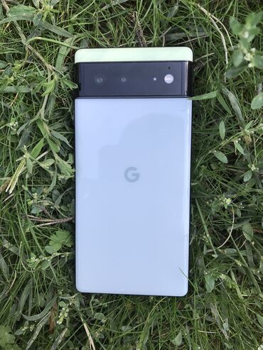 Google: Google Pixel 6, Б/у, 128 ГБ, цвет - Зеленый, 1 SIM