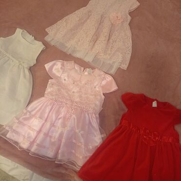 Paketi dečije odeće: Paket: Haljine, Za devojčice, uzrast: 12 meseci — 13