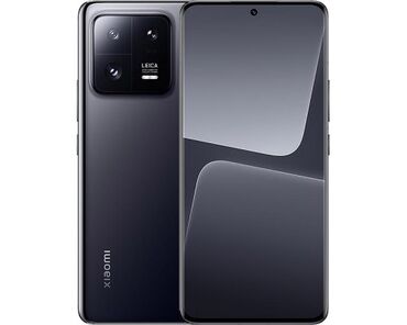 безрамочные телефоны: Xiaomi, 13, Новый, 256 ГБ, цвет - Черный, 1 SIM, 2 SIM, eSIM