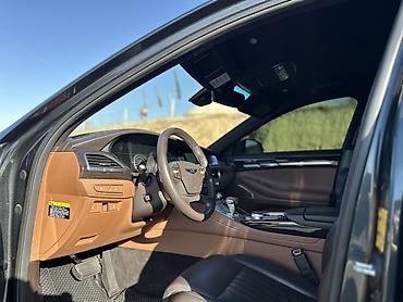Унаа: Genesis G90 3.3T (AWD) - Кузов: представительский седан, тёмно‑серый — 5
