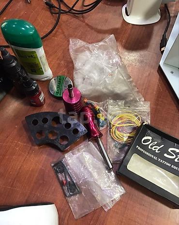 Digər biznes avadanlığı: Tatu avadanlıqları dəsti Markalar: Dragonhawk, Old Star və s. Dəst — 7