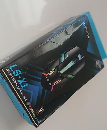 Аксессуары для ПК: Игровая проводная мышь L-Shark LS-X1 - Подключение: USB - Игровой — 2