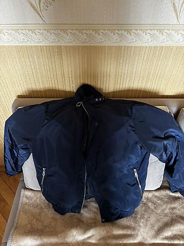 Kurtkalar: Kişi bomber gödəkçə – tünd göy rəng - Model: qısa kəsimli bomber - — 1