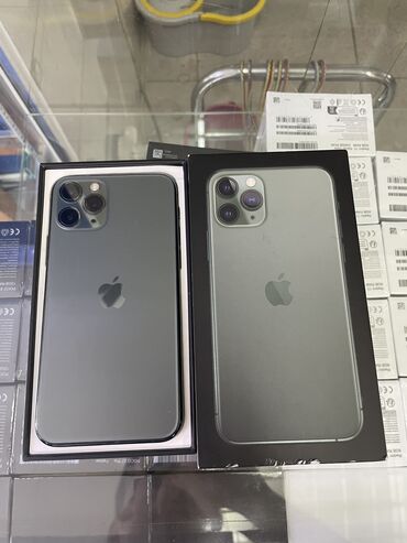 айфон 11 п: IPhone 11 Pro, Б/у, 256 ГБ, Черный, Коробка, 88 %