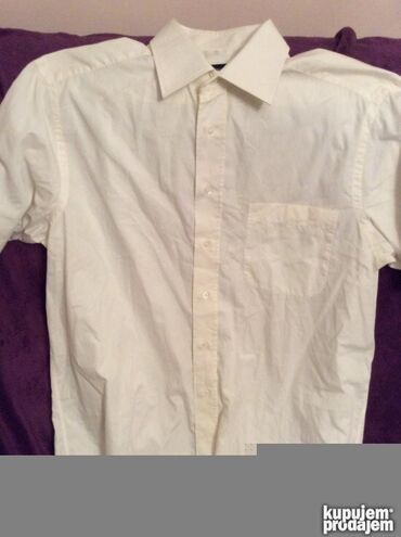 Košulje: Košulja Na duge rukave, S (EU 48), M (EU 50), L (EU 52), Boss, bоја - Siva, Pamuk — 16