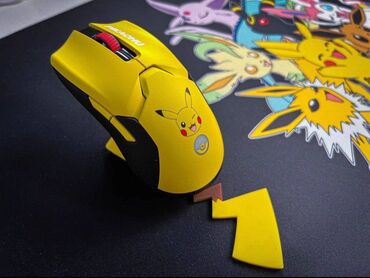 компьютерные мыши piko: Беспроводная игровая мышь Razer Viper Ultimate Pokemon Pikachu Limited