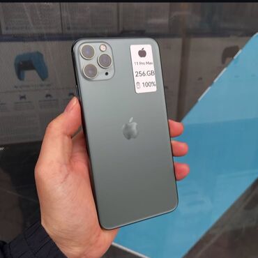 телефон 11: IPhone 11 Pro Max, Б/у, 256 ГБ, 100 %