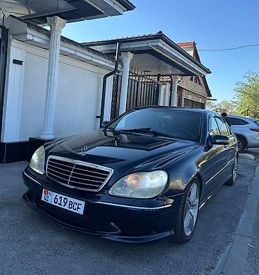 Mercedes-Benz S-Class: 2001 г., 3.2 л, Автомат, Бензин, Седан at lalafo.kg Mercedes-Benz S-Class: 2001 г., 3.2 л, Автомат, Бензин, Седан