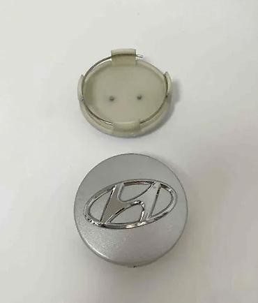 Gume i felne: ČEPOVI POKLOPCI ZA FELNE HYUNDAI 3D 60 MM / 58 MM - SIVI | — 1