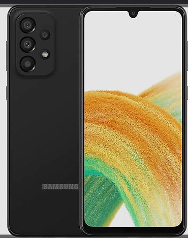 iphone x 512gb: Samsung Galaxy A33, 128 GB, rəng - Qara, İki sim kartlı — 1