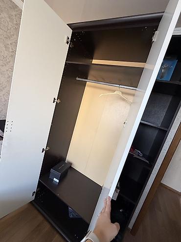 Спальные гарнитуры: Спальный гарнитур, Б/у, Двуспальная кровать, Белоруссия, Самовывоз, цвет - Черный — 6