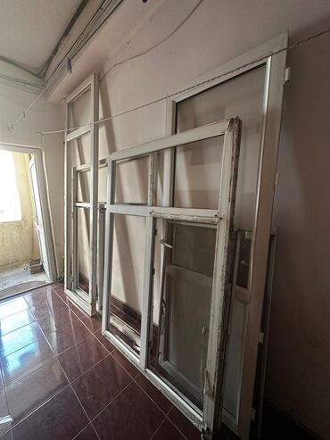 Taxta pəncərələr: Qapı pencere 100 azn