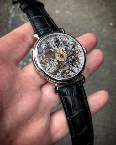 ручной часы: Vacheron Constantin Skeleton ️Люкс качество ️Японский механизм с