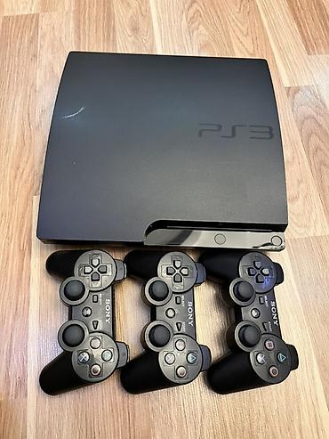 2 nəfərlik oyunlar: Sony PlayStation 3 (PS3) Slim oyun konsolu dəsti. oyunlar call of duty — 1