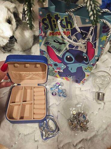 Setovi nakita: Set: Minđuše, Narukvica, Ogrlica, Materijal: Hirurški čelik — 10