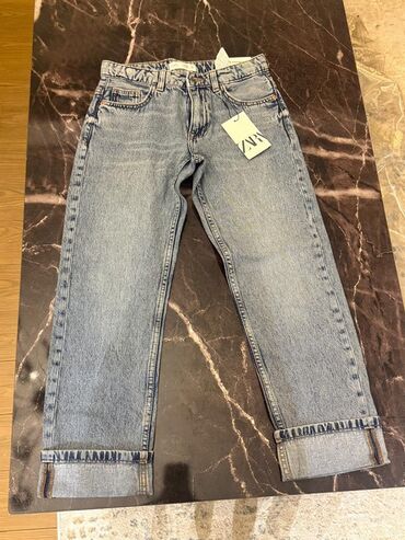 ayaggabı: Cins şalvar, Oğlan üçün, 12 - 14 yaş, Zara Kids