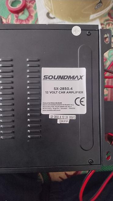 Колонки и сабвуферы: Kenwood + Soundmax avtomobil audio dəsti - Subwoofer: Kenwood — 3