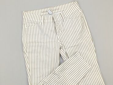 spodnie boyfriendy materiałowe: Material trousers, M (EU 38), condition - Very good