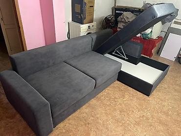sofa: Угловой диван, Складная, Двухместный — 5
