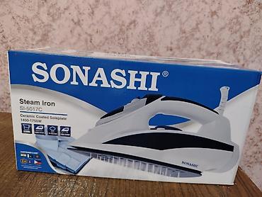 buxarli mop: Sonashi buxarlı ütü – keramika örtüklü altlıq, buxar, buxar zərbəsi — 2