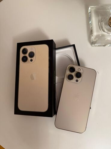 боксы для хранения телефонов: IPhone 13 Pro, Б/у, 256 ГБ, Золотой, Кабель, Коробка, 82 %