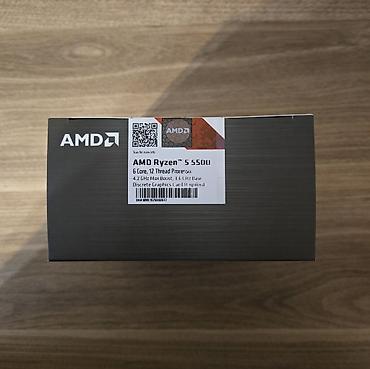 komputer isi: Prosessor AMD Ryzen 5 5500, Yeni — 3