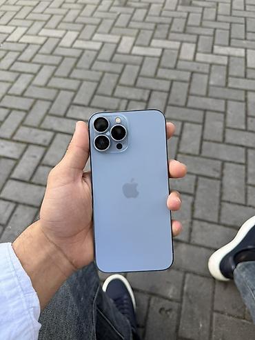 iphone zengi: IPhone 13 Pro Max, 128 GB, Sierra Blue, Face ID, Simsiz şarj — 1