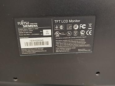komputer windows 7: Fujitsu Siemens AMILO LL 3220T – 22" TFT LCD monitor 22 olcu - Ekran — 3