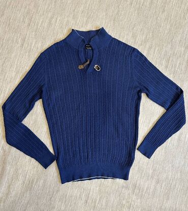 Džemperi: MASSIMO DUTTI - Muški džemper Massimo Dutti prelepe kraljevsko plave — 4