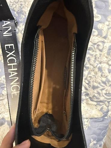 mor rəng: Armani Exchange (A|X) qadın çantası - Rəng: qara - Material — 3