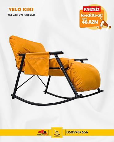 Kreslolar: Yeni, Kreslo-kaçalka, Parça, Kredit var, Şəhərdaxili pulsuz çatdırılma — 4