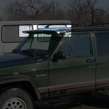 navoj: SPOJLER KACKET ZA PREDNJU SOFERKU JEEP CHEROKEE XJ | Spojler Kačket — 1