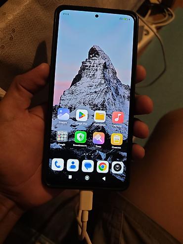 google: Redmi, Redmi Note 12 Pro 5G, Б/у, 128 ГБ, цвет - Серебристый, 2 SIM — 1
