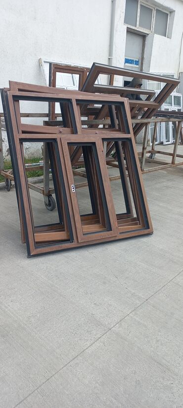 Plastik pəncərələr: İşlenmi̇ş plasti̇k pəncərələr. 
120x160=100 man — 13