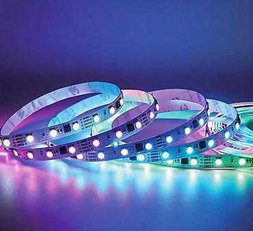 ргб палка: Умная RGB-лента 24V, 84 LED/м, нарезка 10мм. Управляется с телефона — 3