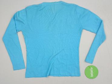 niebieski sweter: Sweter damski, rozmiar L — 3