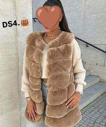 Krzneni prsluci 4200 dinara 👜⭐️⭐️