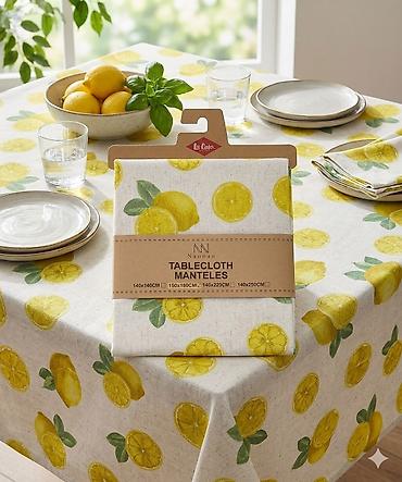 bed sheets: Скатерти Naonao Tablecloth Manteles - Декоры на выбор: лимоны на — 1