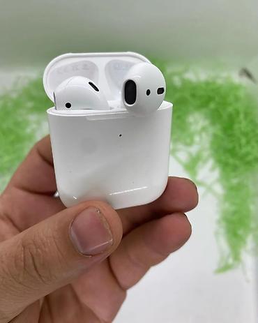 qulaqcığ: Airpods 2. Premium Class 35Yox 25 AZN 📌Görünüş orginal ilə eyni💯 — 4