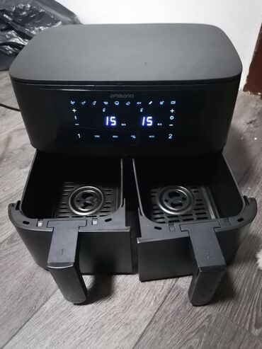Ostali kuhinjski aparati: Ambiano dvostruka friteza na vruć vazduh (air fryer) sa dve odvojene — 2