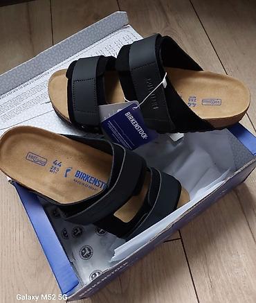велкро: Мужские сандалии, 44, Birkenstock, Новый, цвет - Черный, Самовывоз — 2