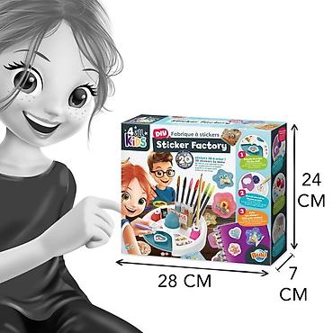 deciji mikrofon pertini: Fabrika nalepnica 106319 Buki – kreativni DIY set za pravljenje — 5