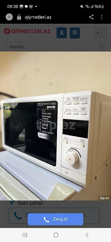 panasonic mikrodalgali soba: Tam işlek veziyetde — 3